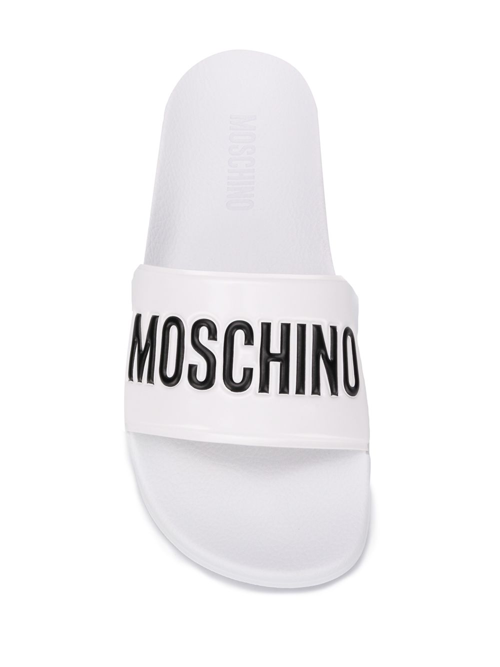 фото Moschino шлепанцы с логотипом