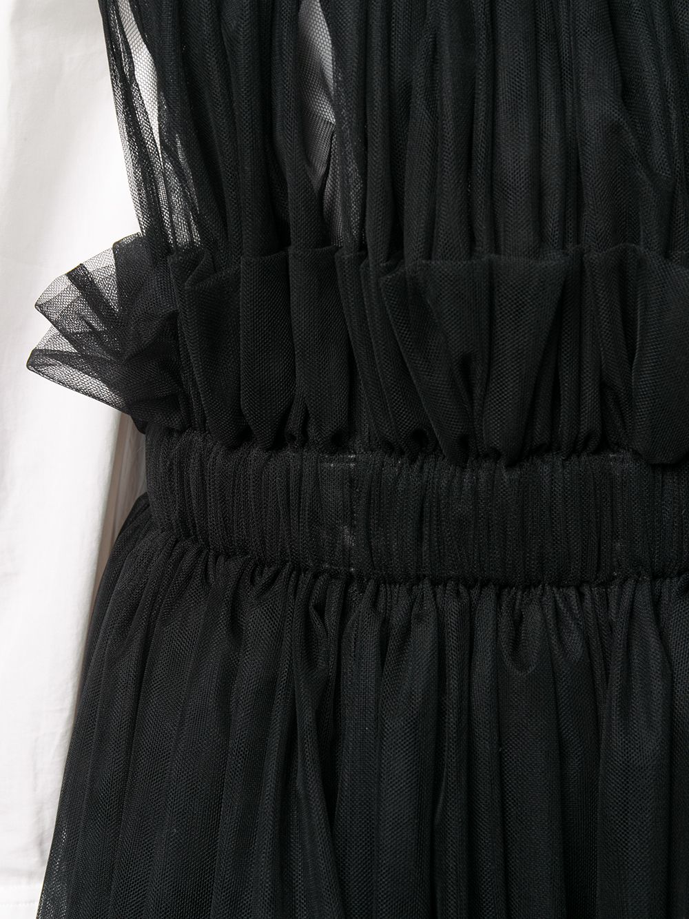 фото Comme des garçons noir kei ninomiya топ с оборками