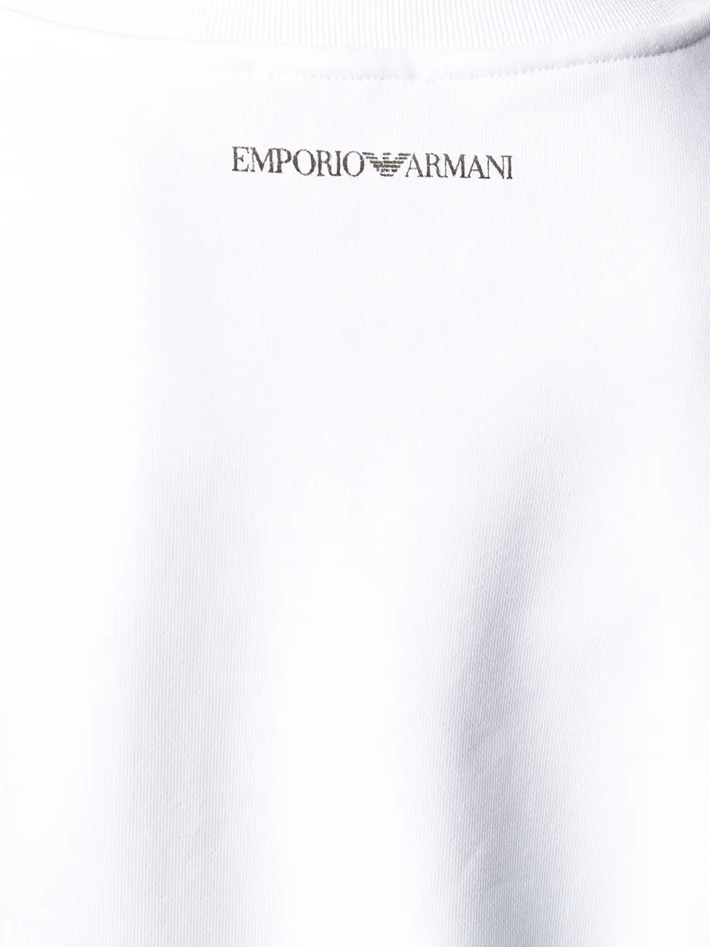 фото Emporio armani толстовка с логотипом металлик