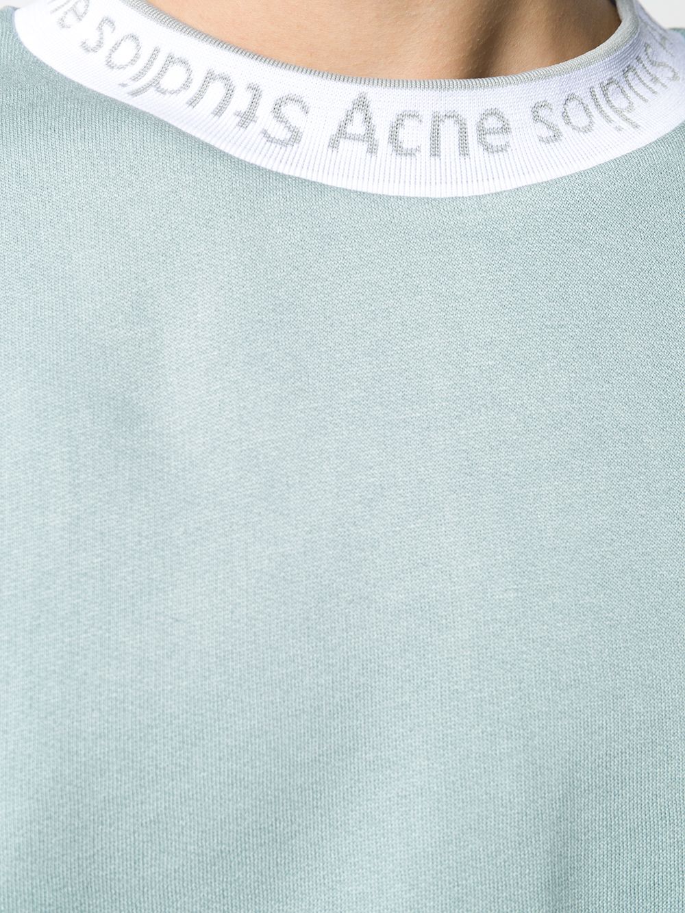 фото Acne studios толстовка оверсайз с логотипом