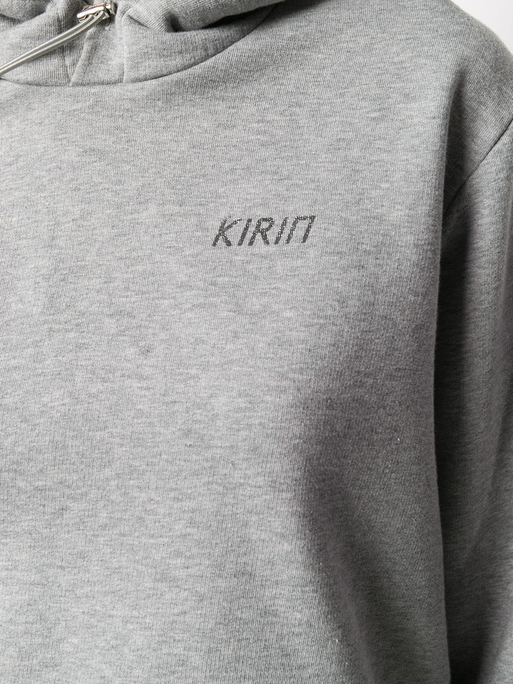 фото Kirin cropped logo hoodie