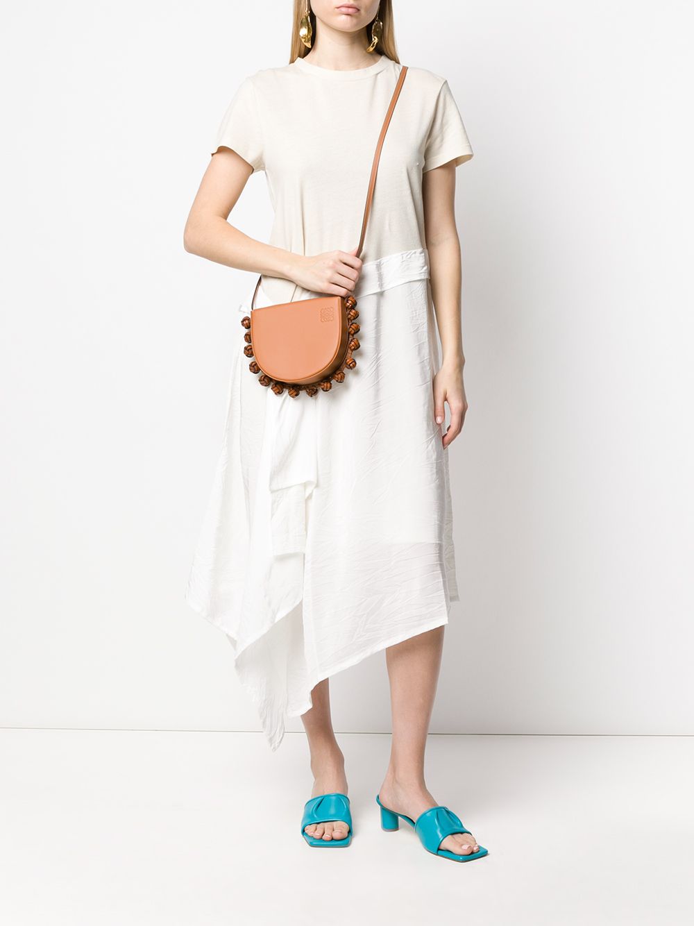 фото Loewe asymmetric t-shirt dress