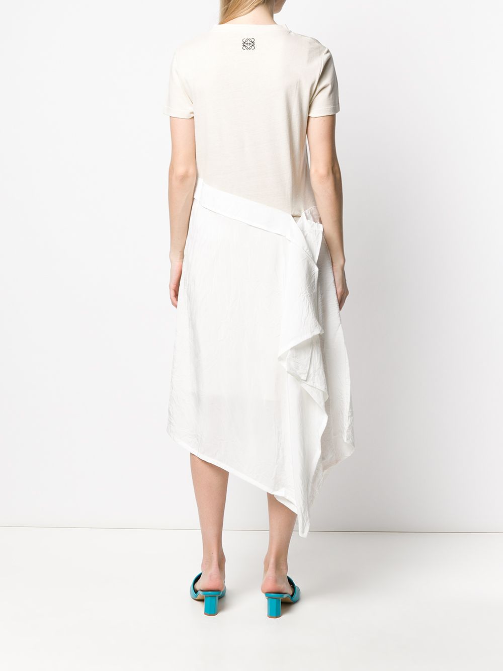 фото Loewe asymmetric t-shirt dress