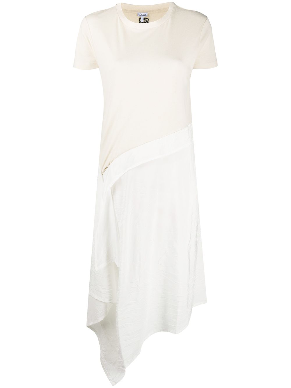 фото Loewe asymmetric t-shirt dress