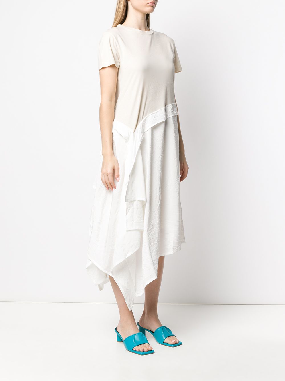 фото Loewe asymmetric t-shirt dress