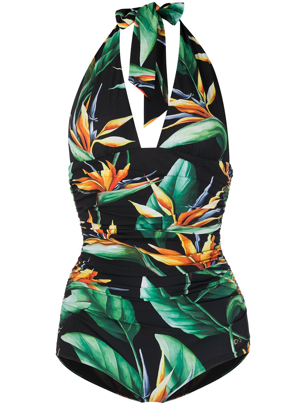 фото Dolce & gabbana купальник с принтом bird of paradise