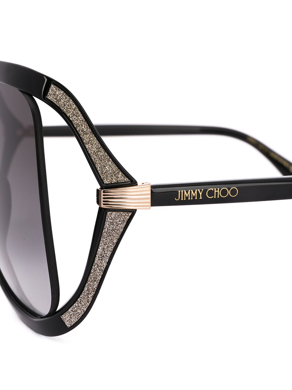 фото Jimmy choo eyewear солнцезащитные очки tilda в квадратной оправе с затемненными линзами