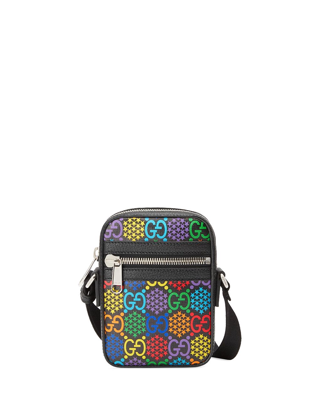 фото Gucci сумка на плечо с принтом gg psychedelic