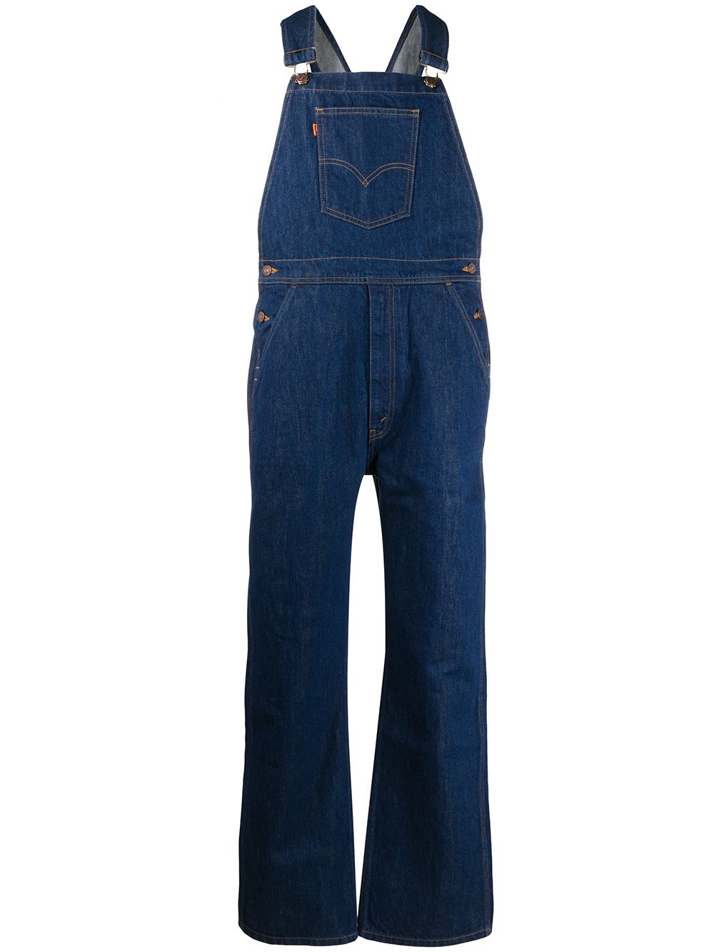 фото Levi's vintage clothing джинсовый комбинезон прямого кроя