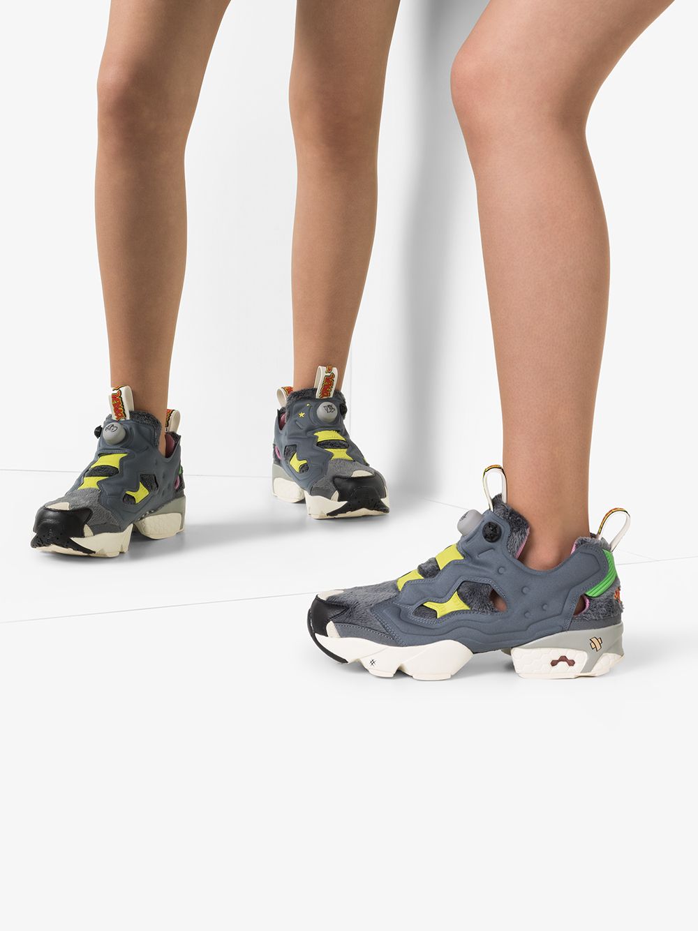 фото Reebok кроссовки instapump fury og из коллаборации с tom and jerry