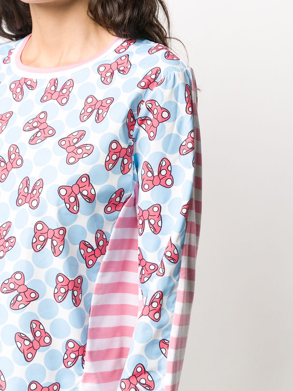 фото Comme des garçons girl топ minnie mouse в полоску