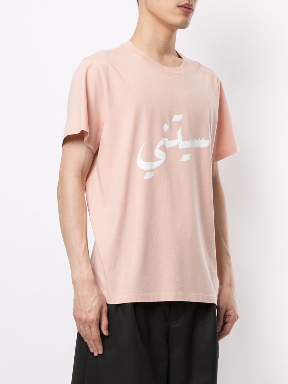 фото Qasimi футболка с принтом hidd