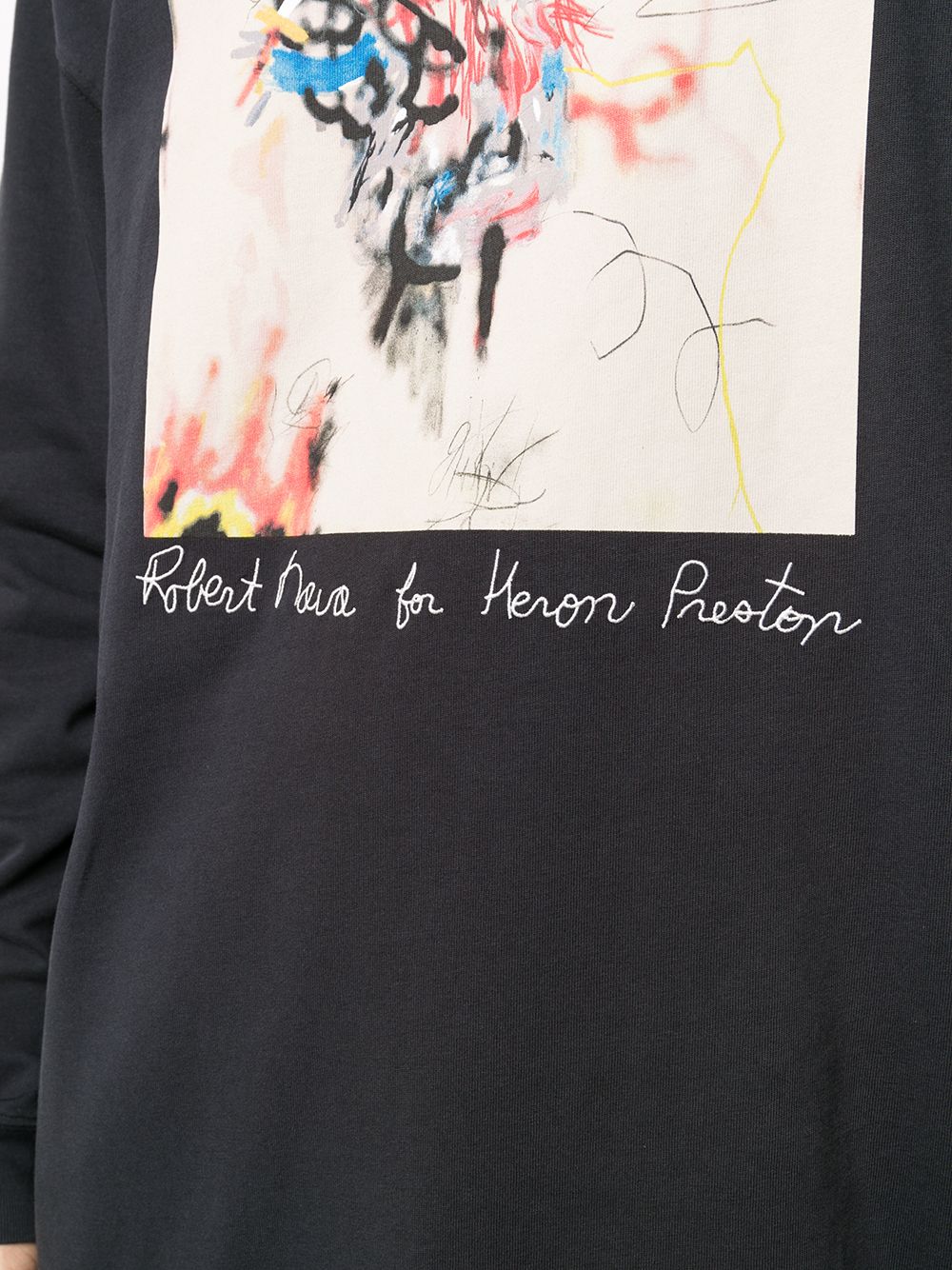 фото Heron preston футболка с принтом robert nava