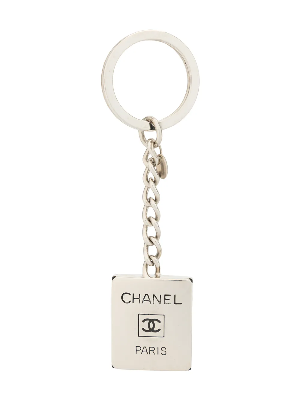 фото Chanel pre-owned брелок 1997-го года с гравировкой логотипа