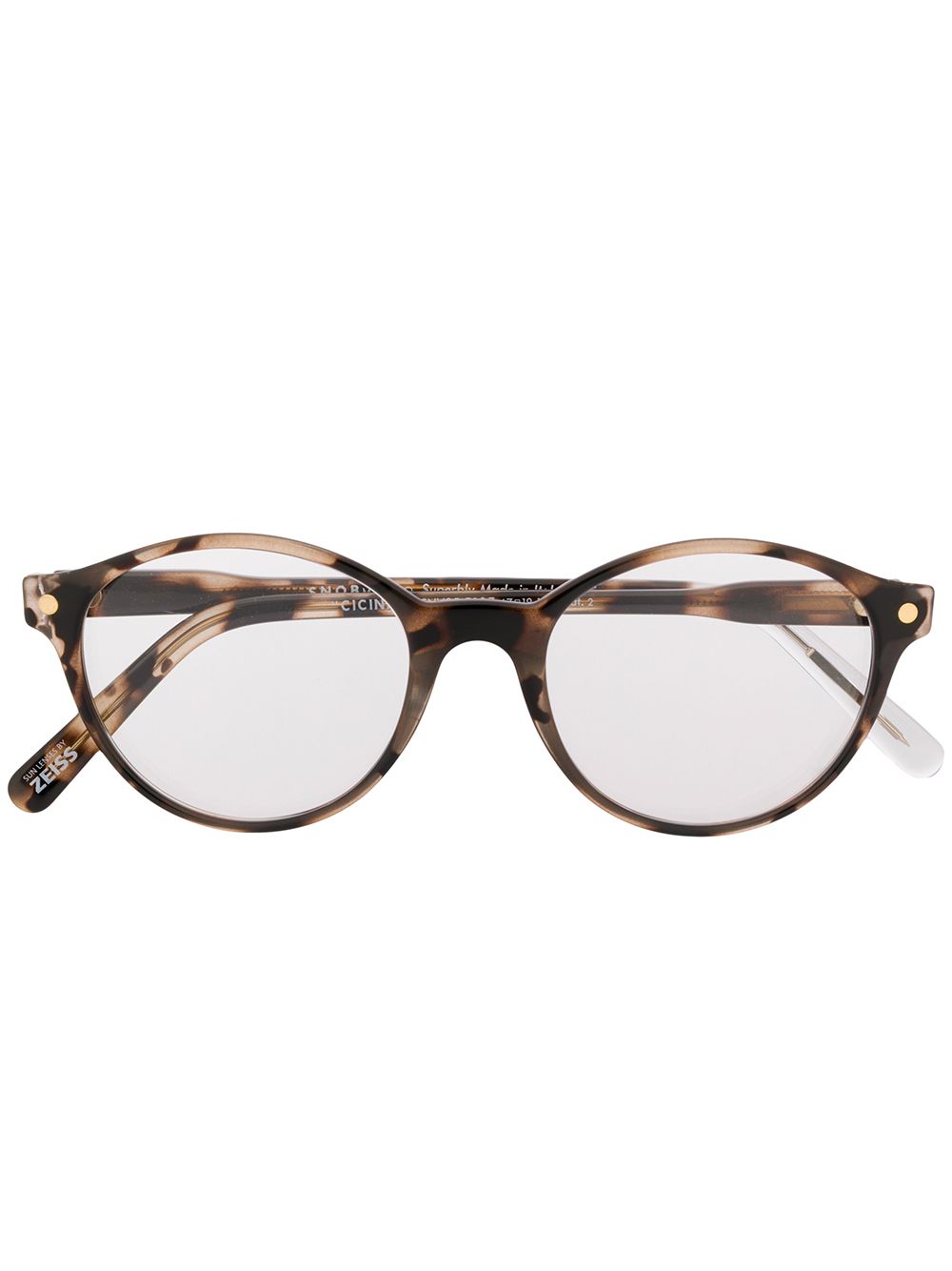 фото Snob cicinin round frame glasses