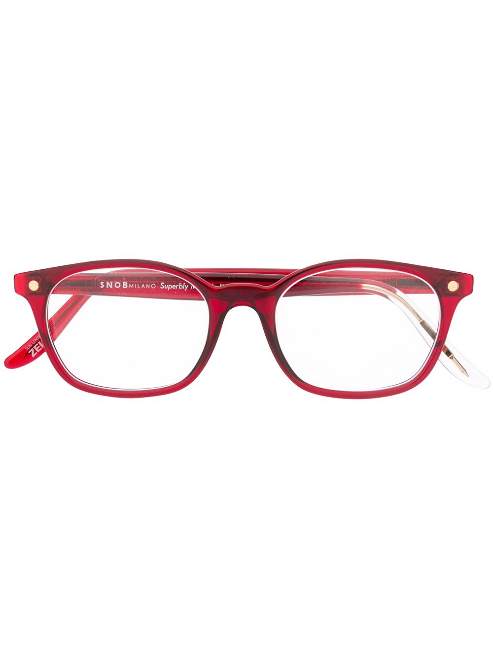 фото Snob teen square frame glasses