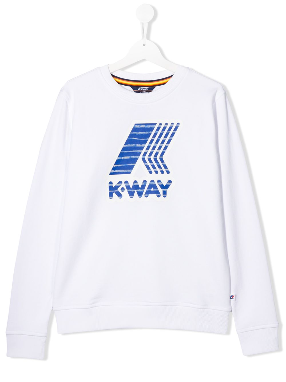 фото K way kids teen graphic logo-print sweatshirt