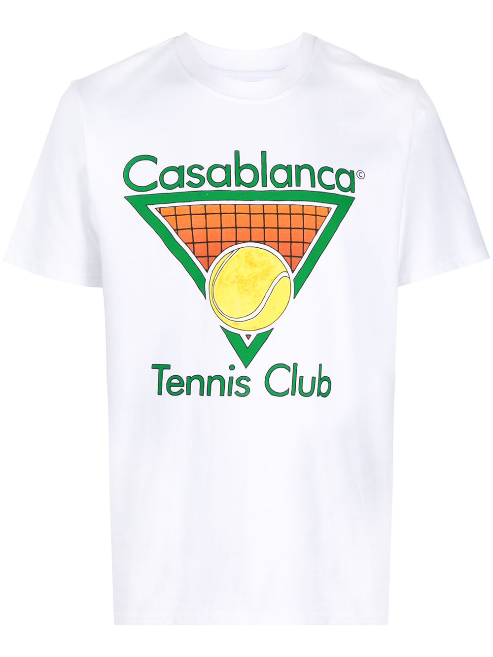 фото Casablanca футболка tennis club с логотипом