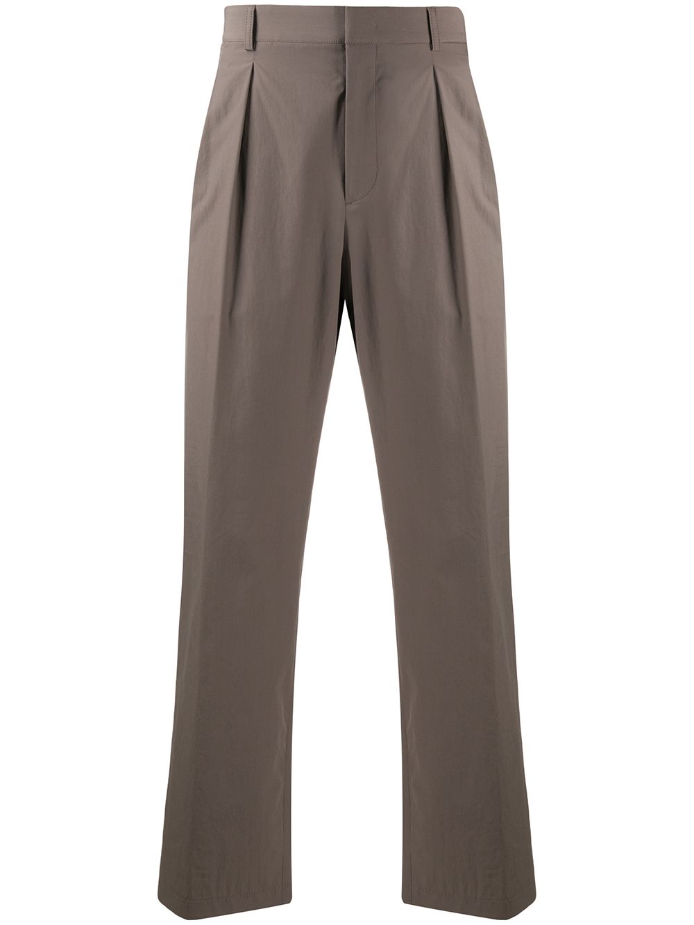 фото Valentino укороченные брюки со складками