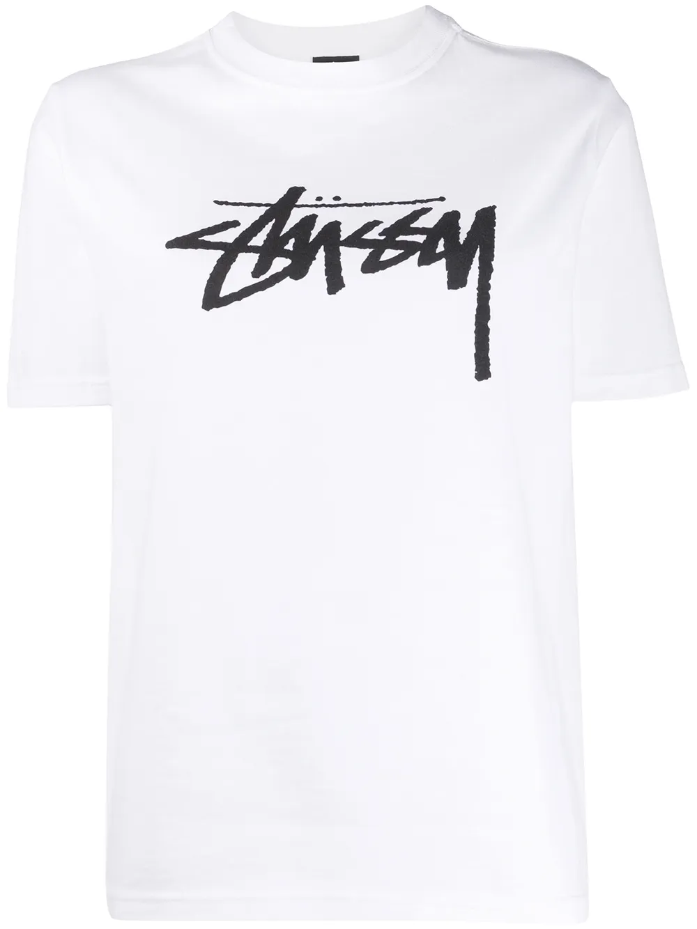 фото Stussy футболка с круглым вырезом и логотипом