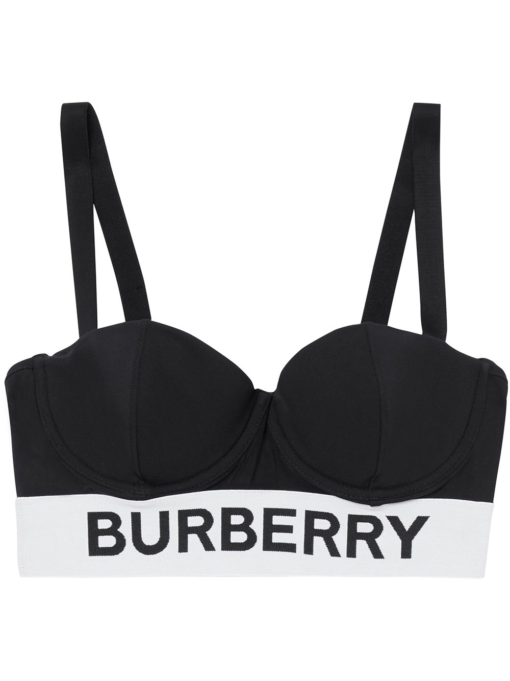 фото Burberry лиф бикини с логотипом