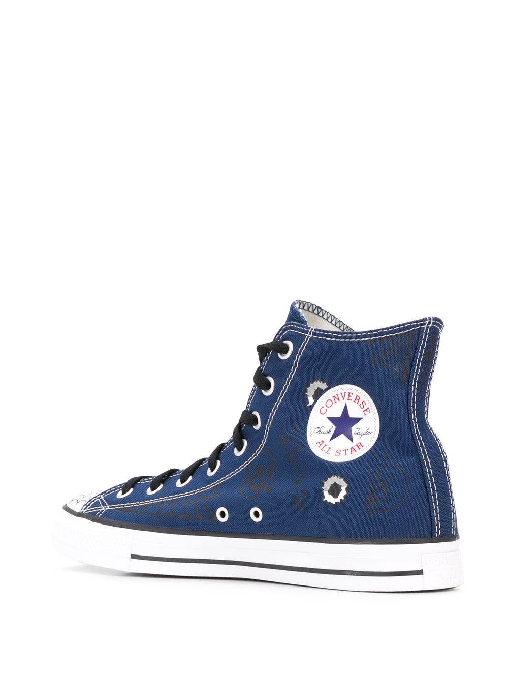 фото Converse кеды chuck taylor с принтом