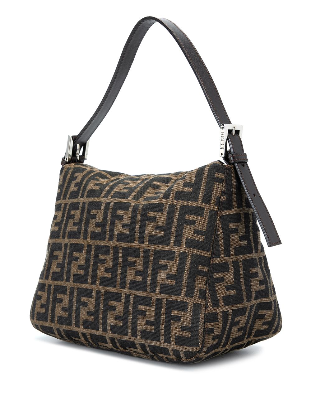 фото Fendi pre-owned сумка на плечо с узором zucca