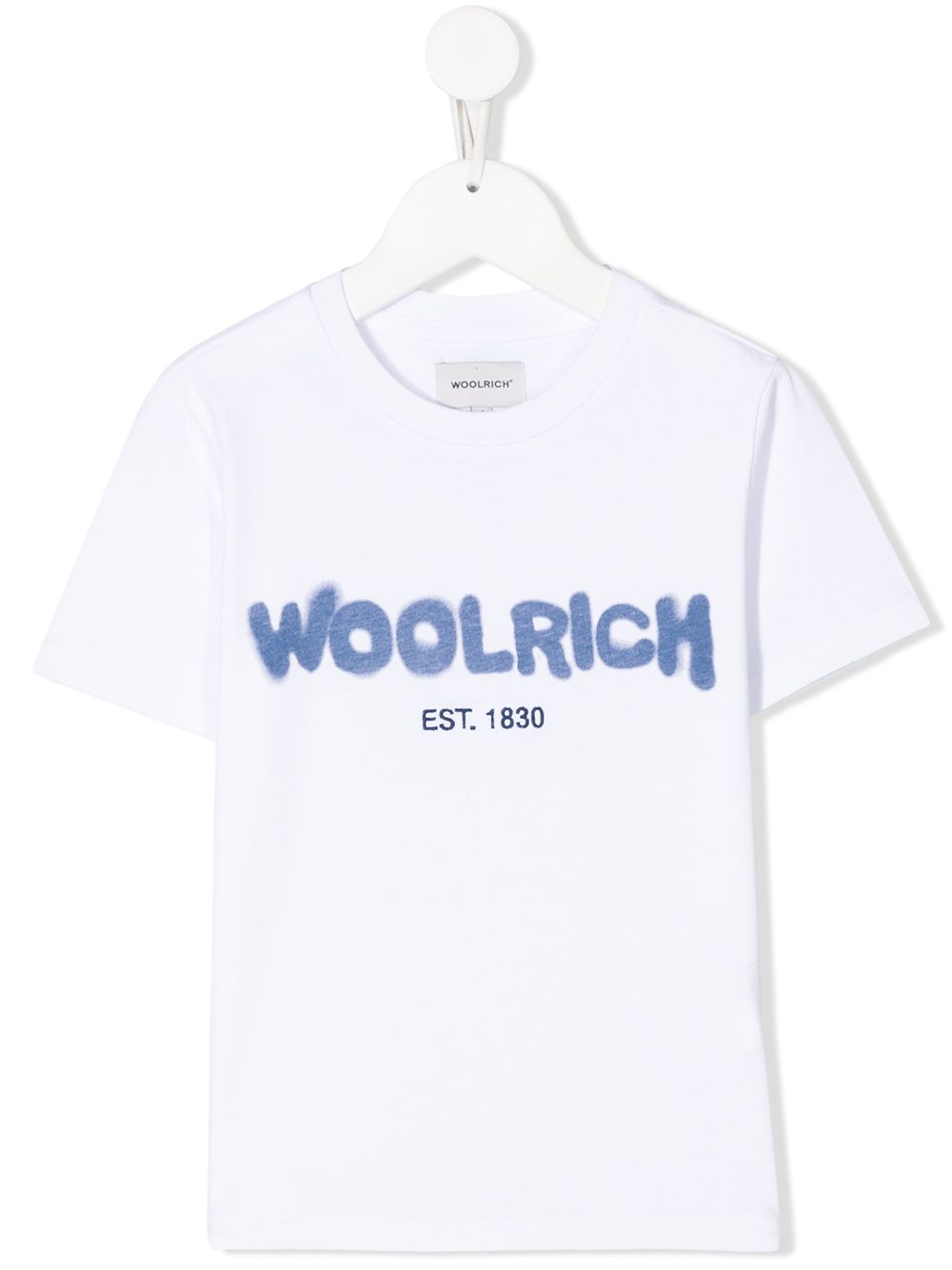 фото Woolrich kids футболка с логотипом