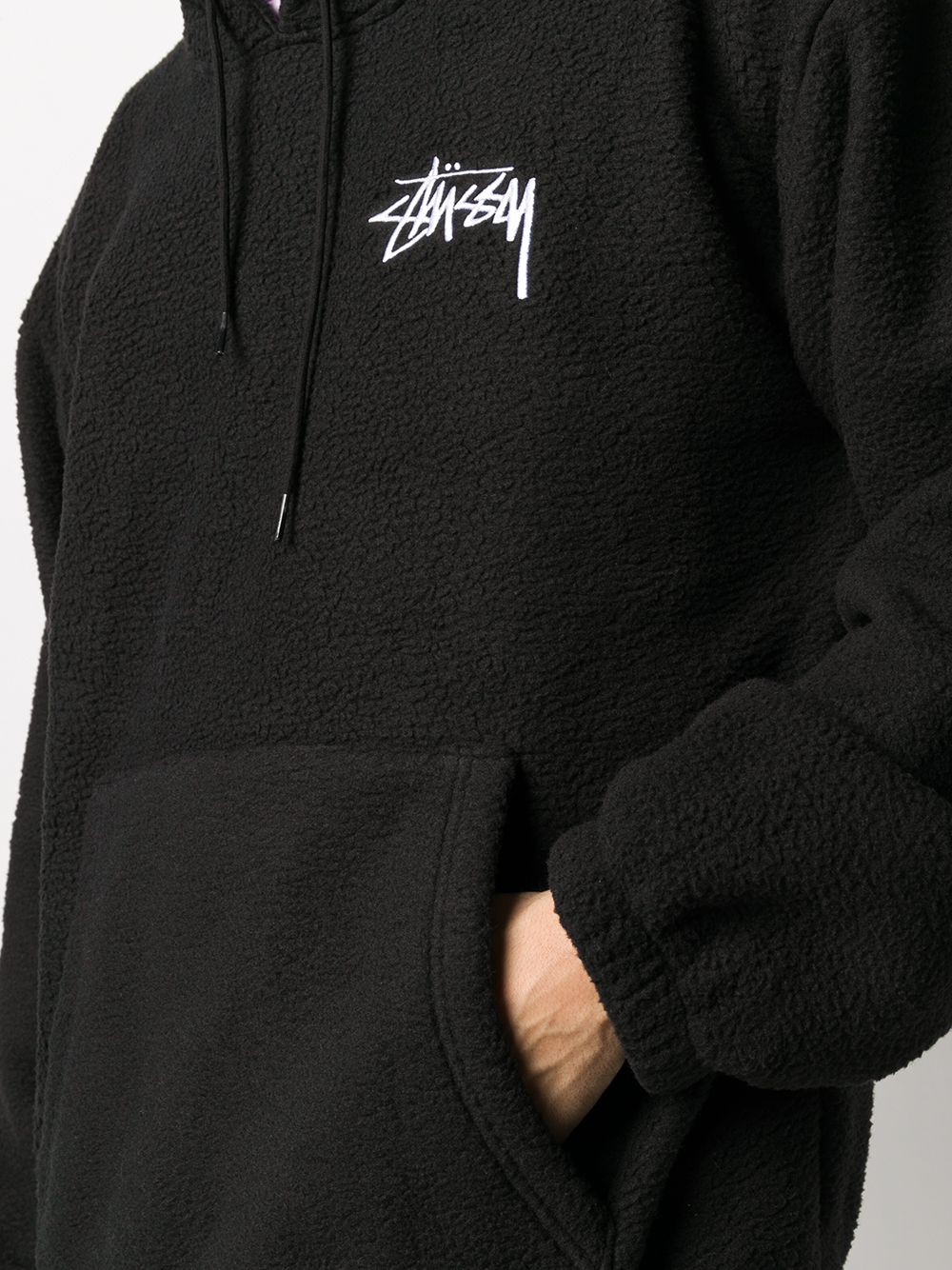 фото Stussy худи с нашивкой-логотипом