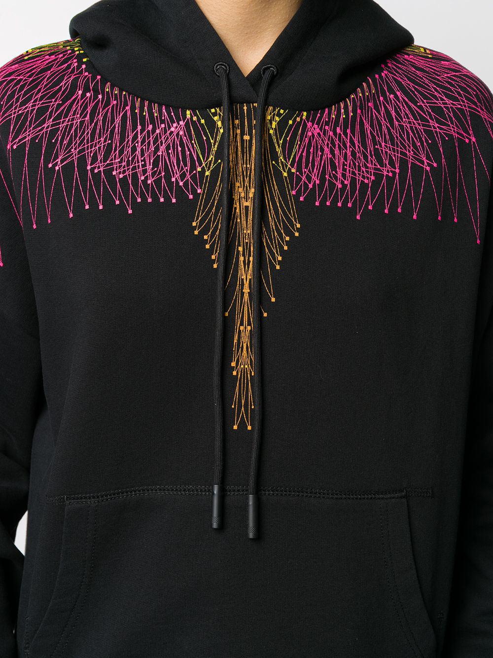 фото Marcelo burlon county of milan худи wings свободного кроя