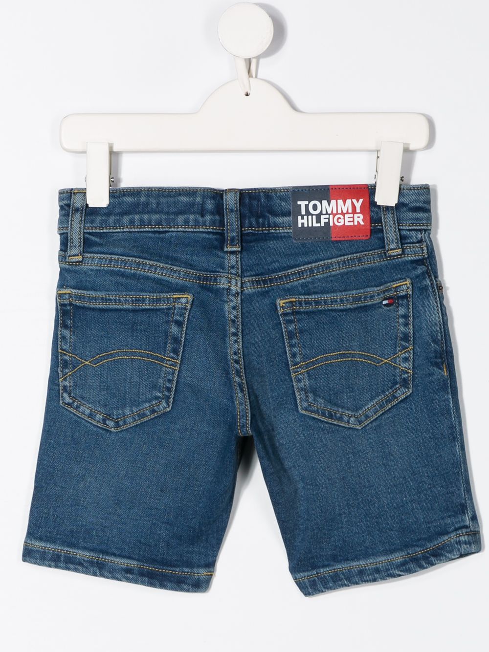 фото Tommy hilfiger junior джинсовые шорты с логотипом