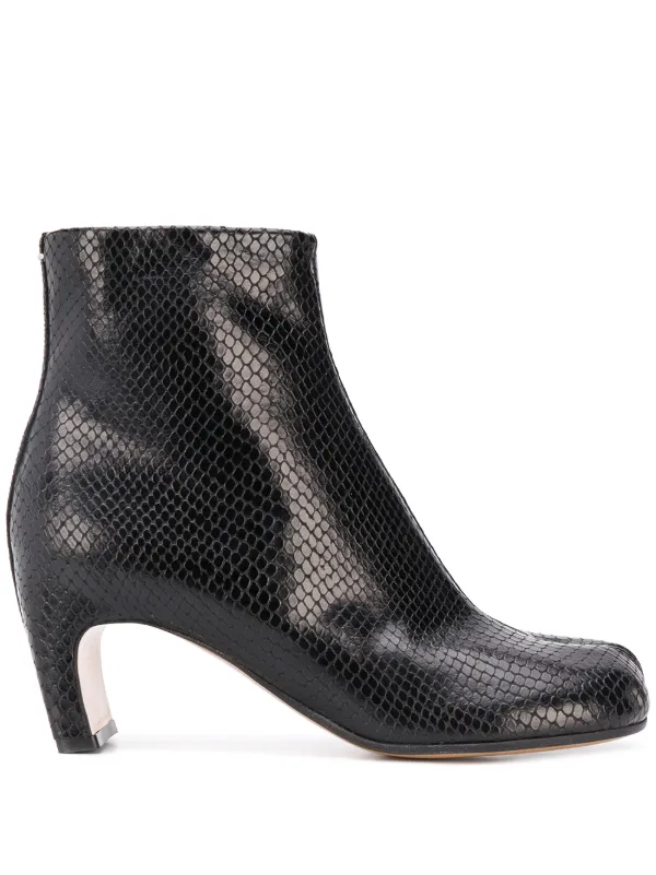 maison margiela snakeskin boots