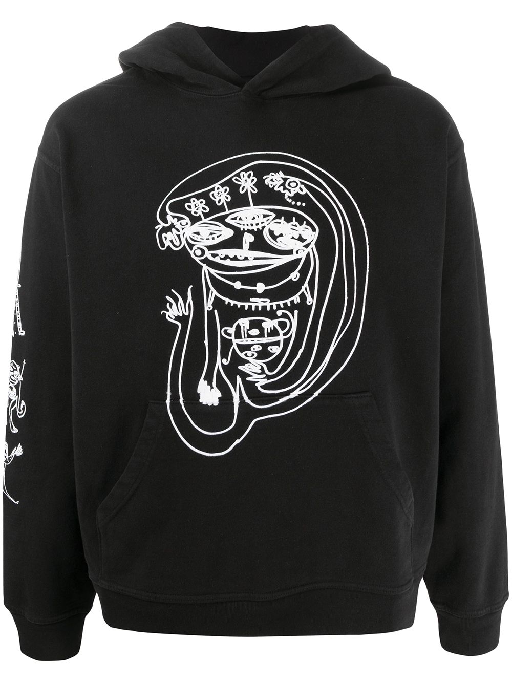 фото Brain dead p&ty oversized hoodie