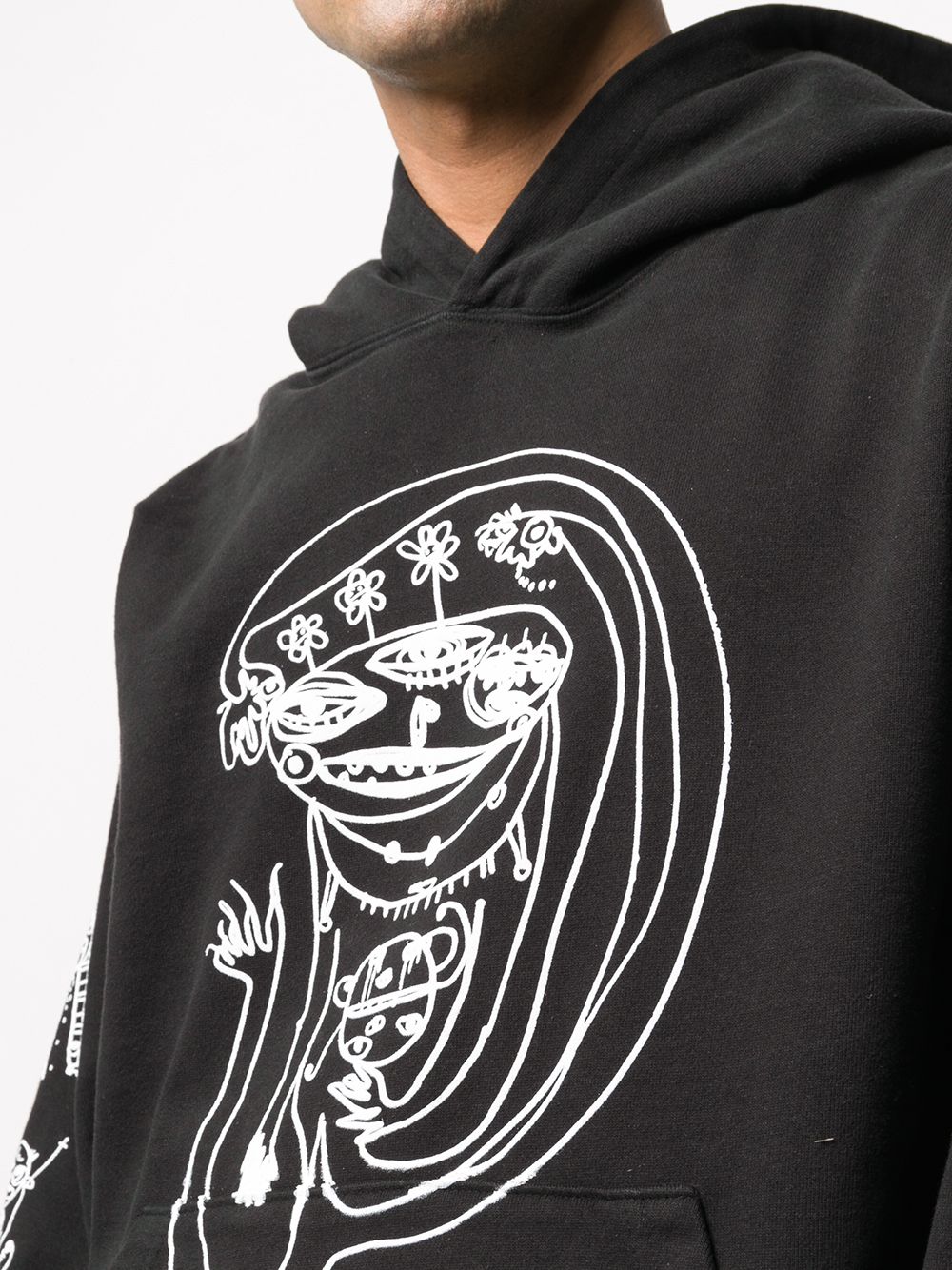 фото Brain dead p&ty oversized hoodie