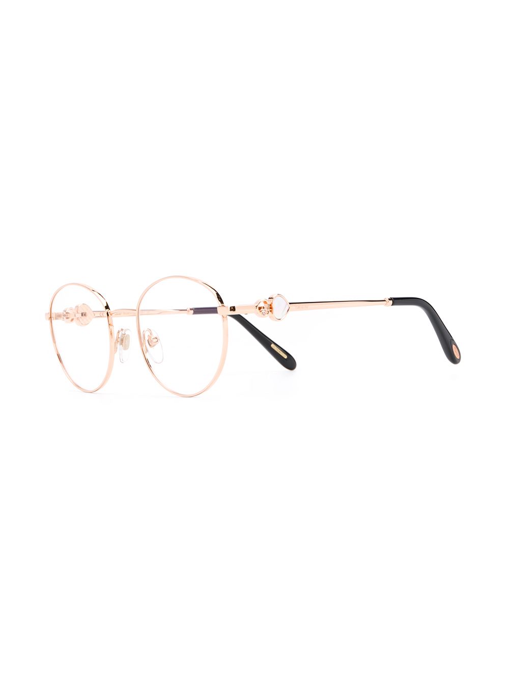 фото Chopard eyewear очки в декорированной круглой оправе