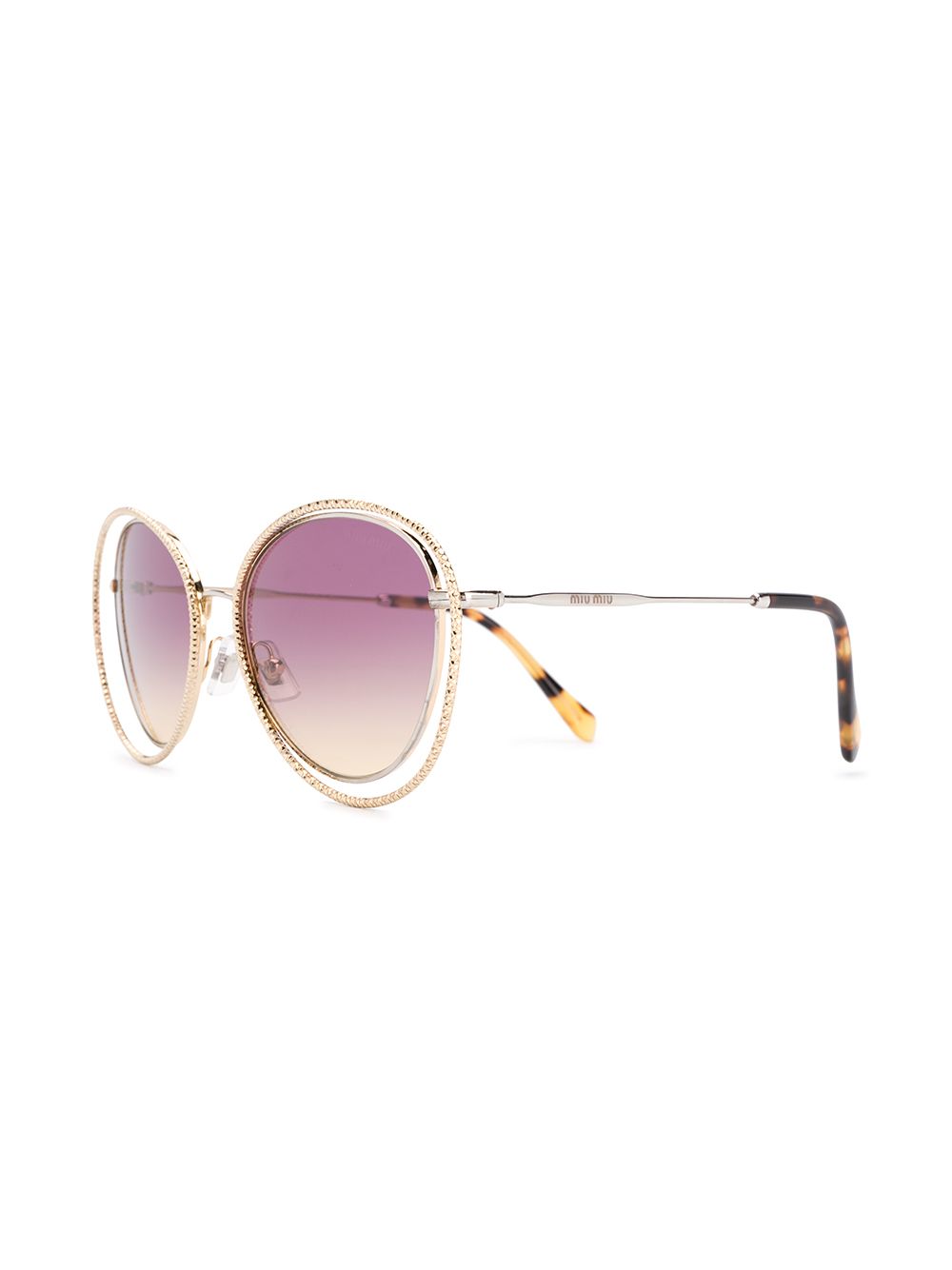 фото Miu miu eyewear солнцезащитные очки la mondaine