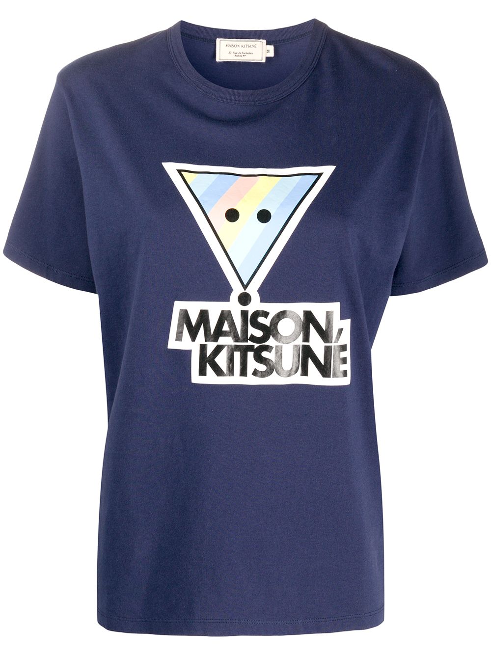 фото Maison kitsuné футболка с принтом