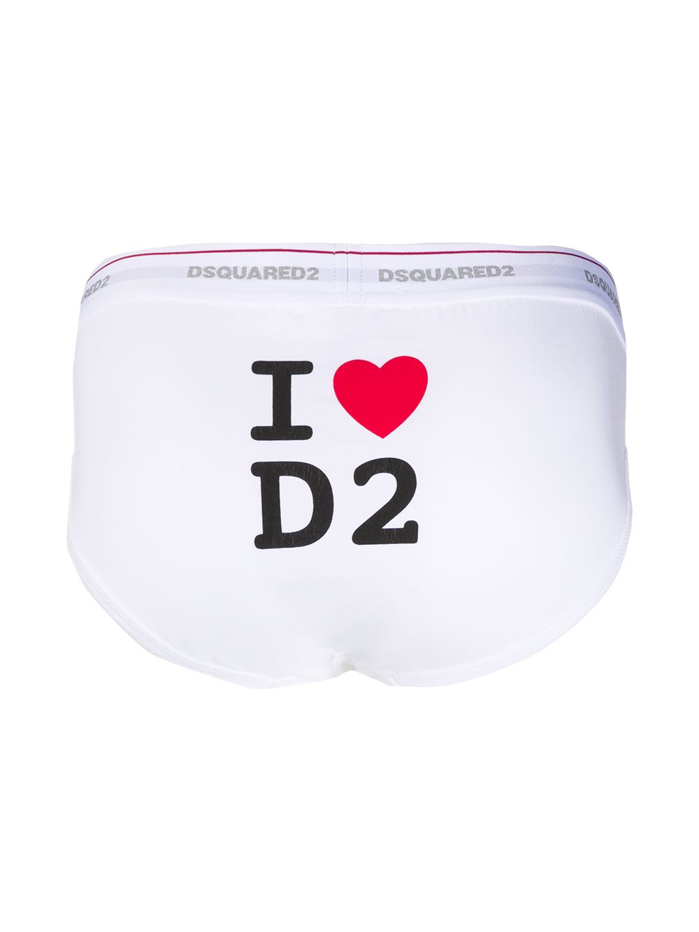 фото Dsquared2 трусы-брифы i love d2