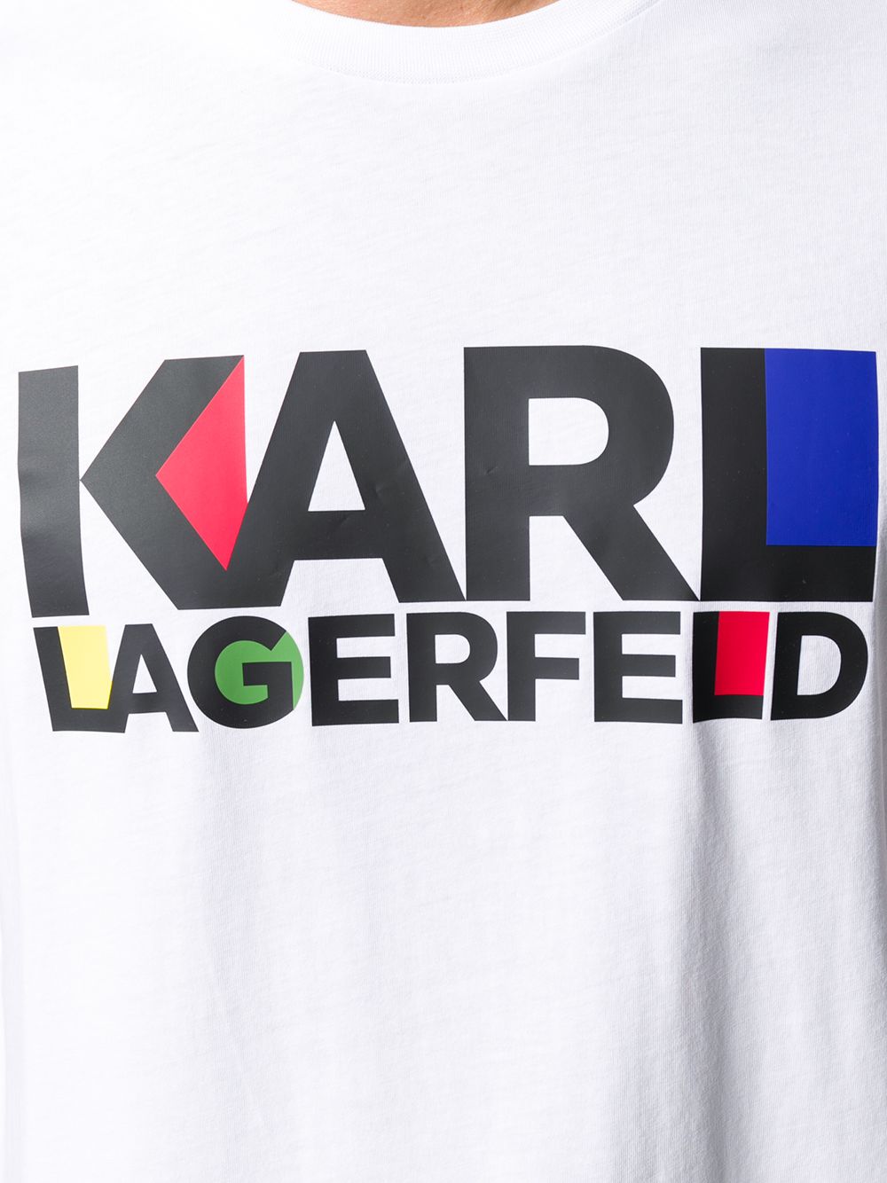 фото Karl lagerfeld футболка с логотипом