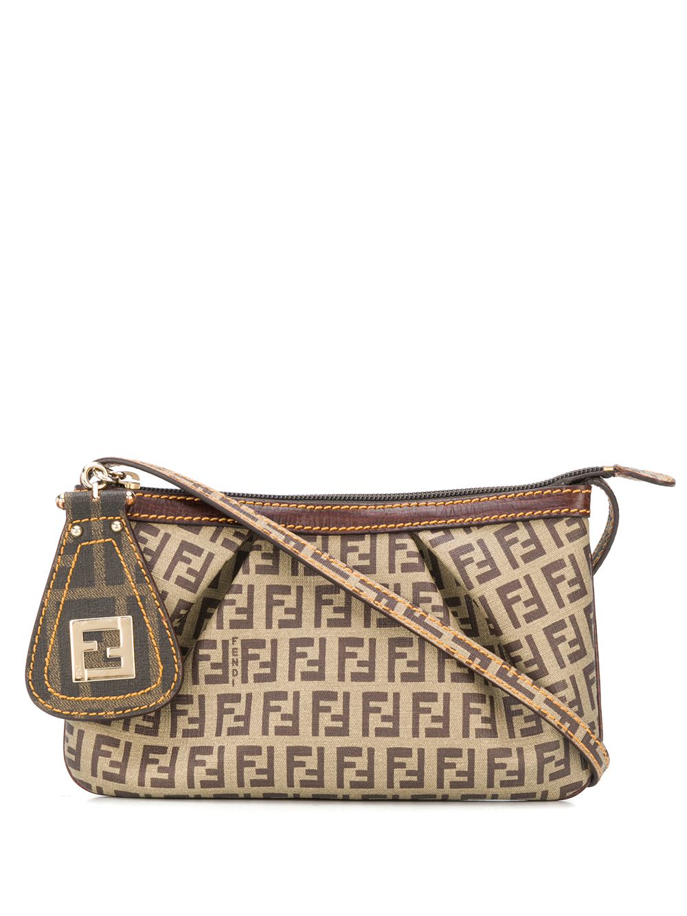 фото Fendi pre-owned ff monogram shoulder bag