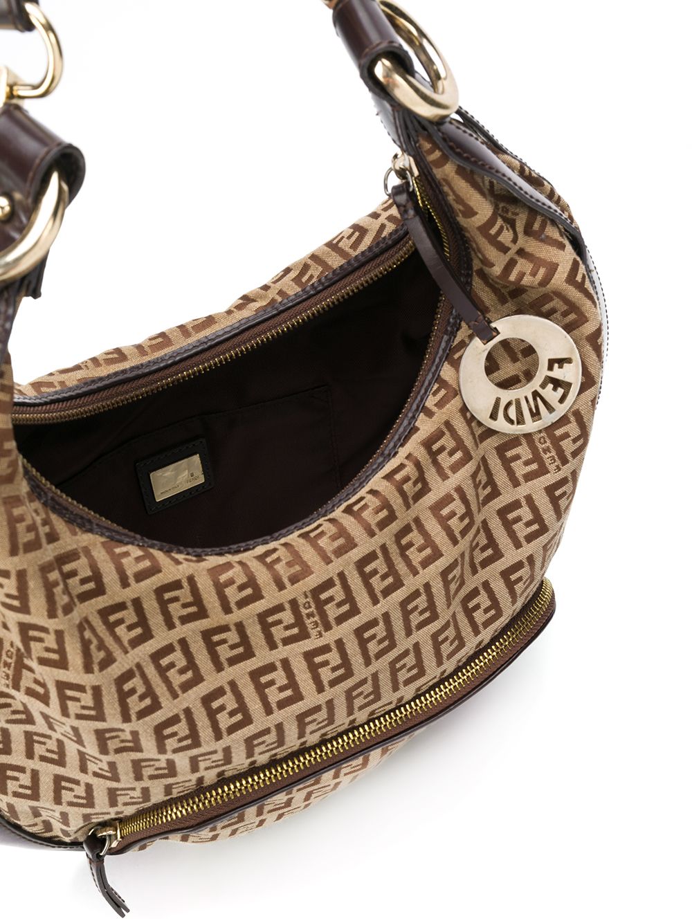 фото Fendi pre-owned ff monogram shoulder bag