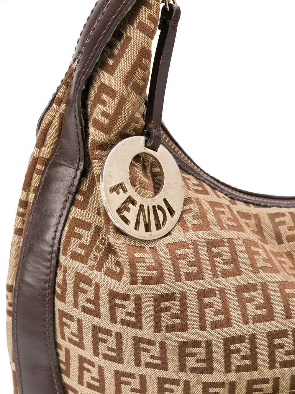 фото Fendi pre-owned ff monogram shoulder bag