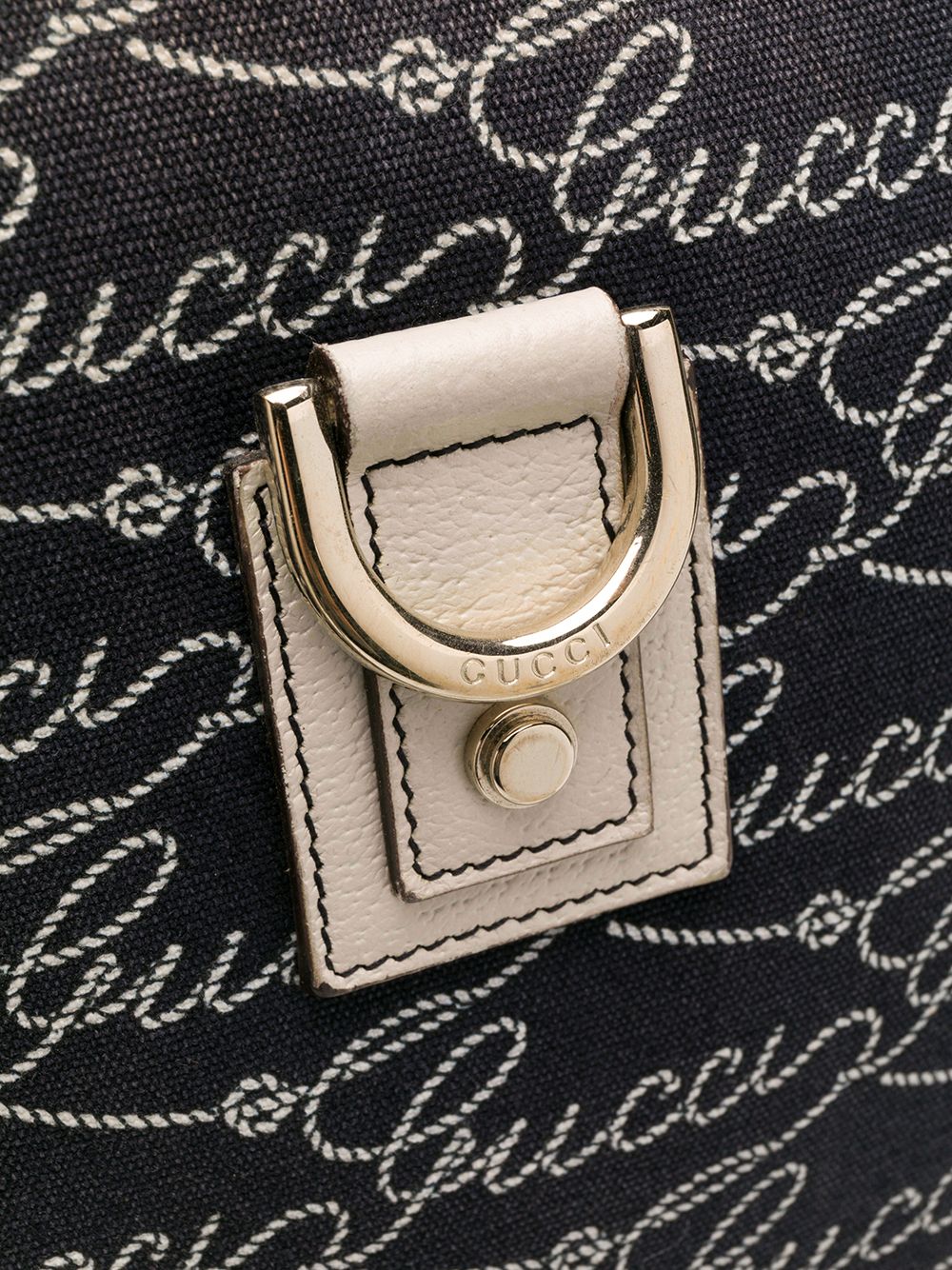 фото Gucci pre-owned logo pattern shoulder bag