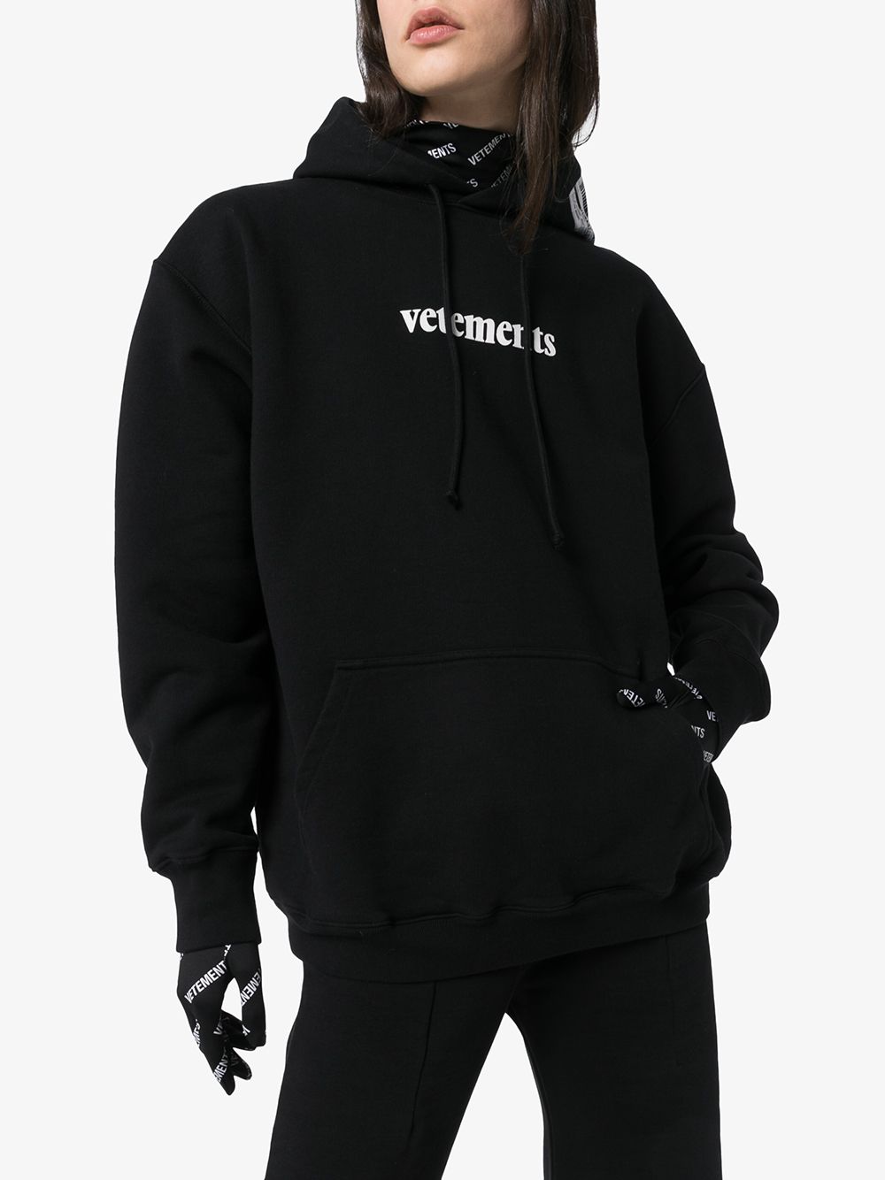 фото Vetements худи с логотипом