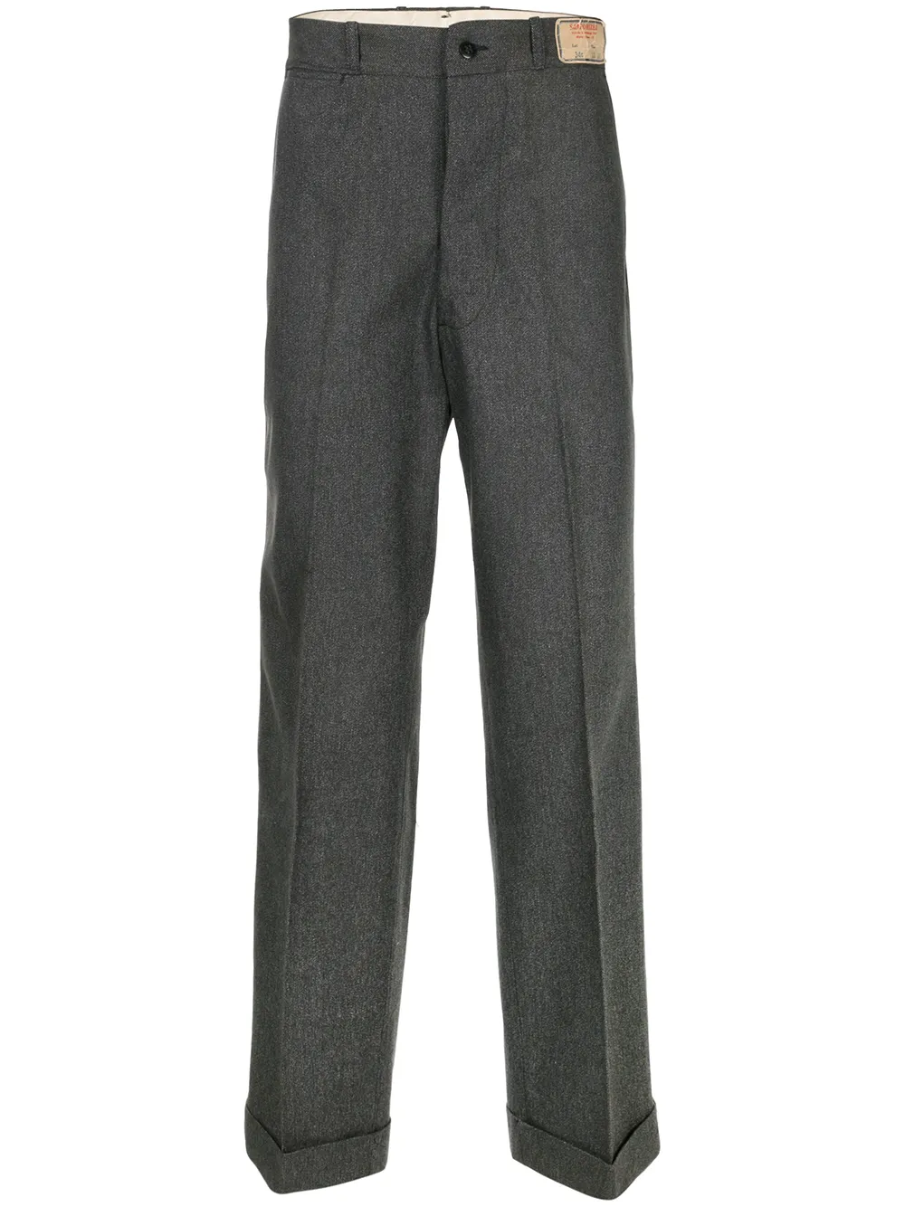 фото Fake alpha vintage 1940s coverts tailored trousers