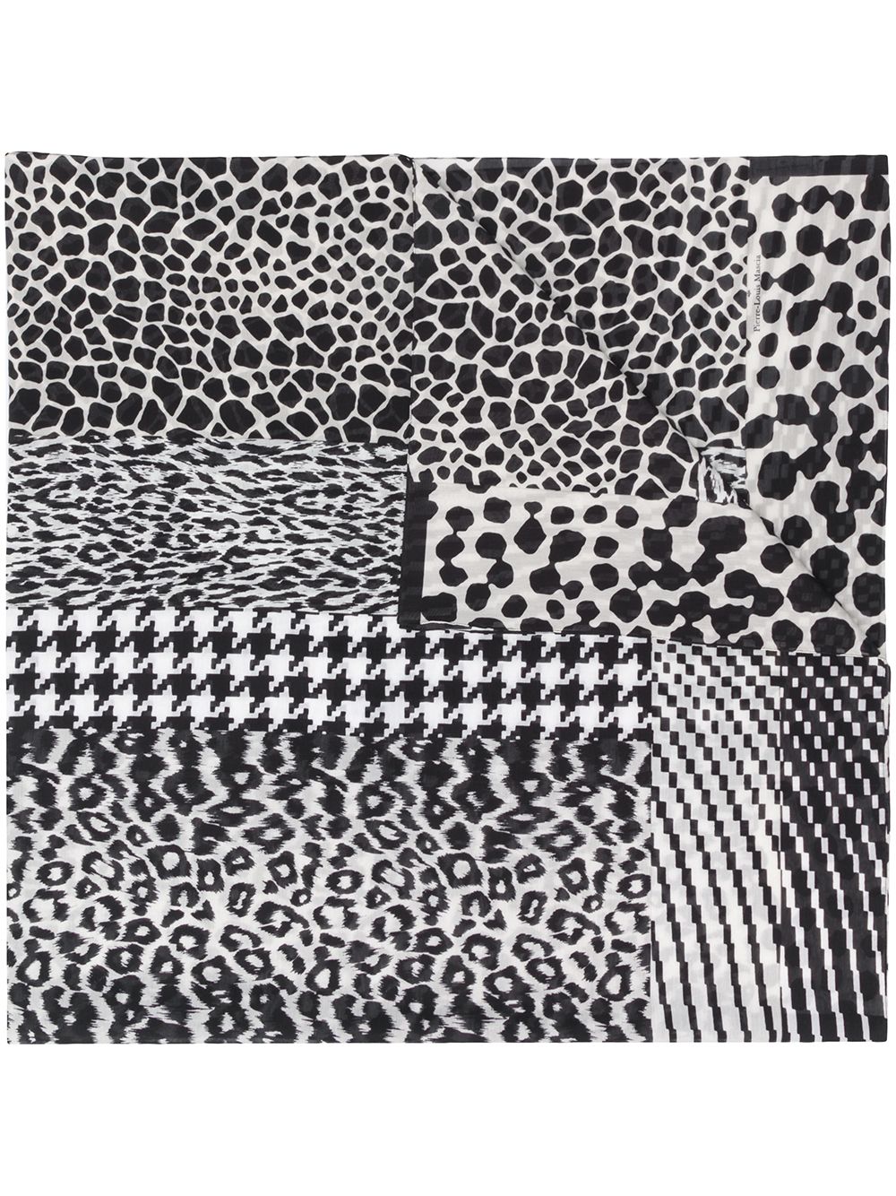 фото Pierre-louis mascia платок с леопардовым принтом
