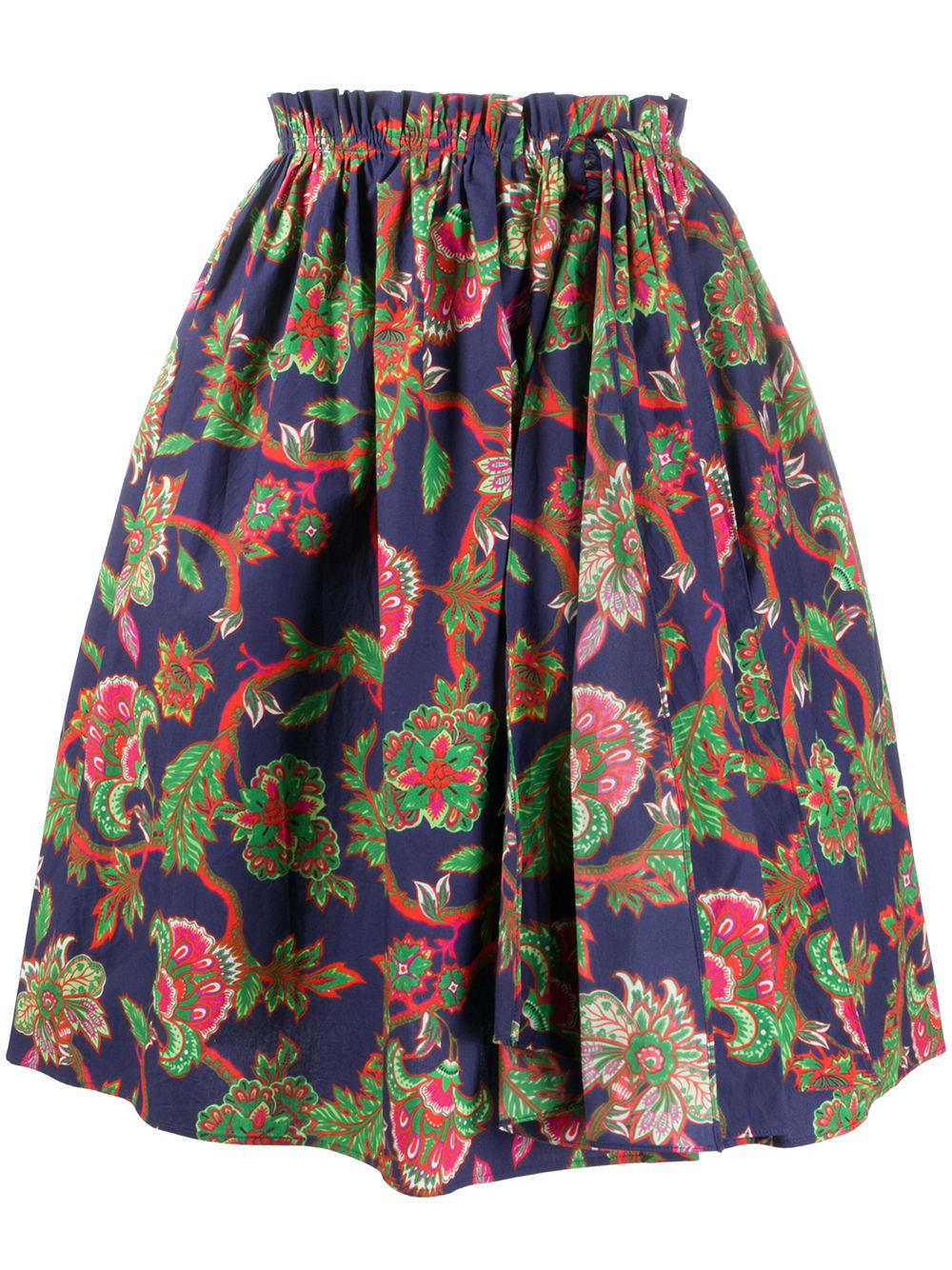 фото Givenchy пышная юбка с цветочным принтом