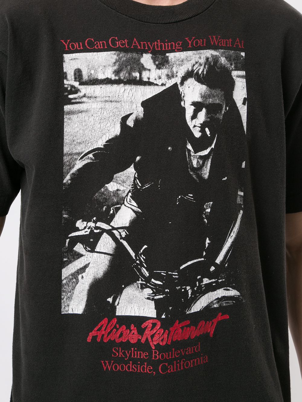 фото Fake alpha vintage james dean print t-shirt