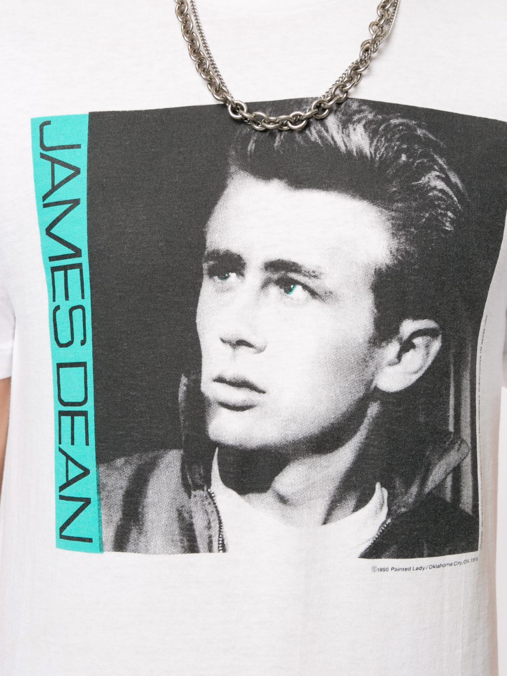 фото Fake alpha vintage james dean print t-shirt