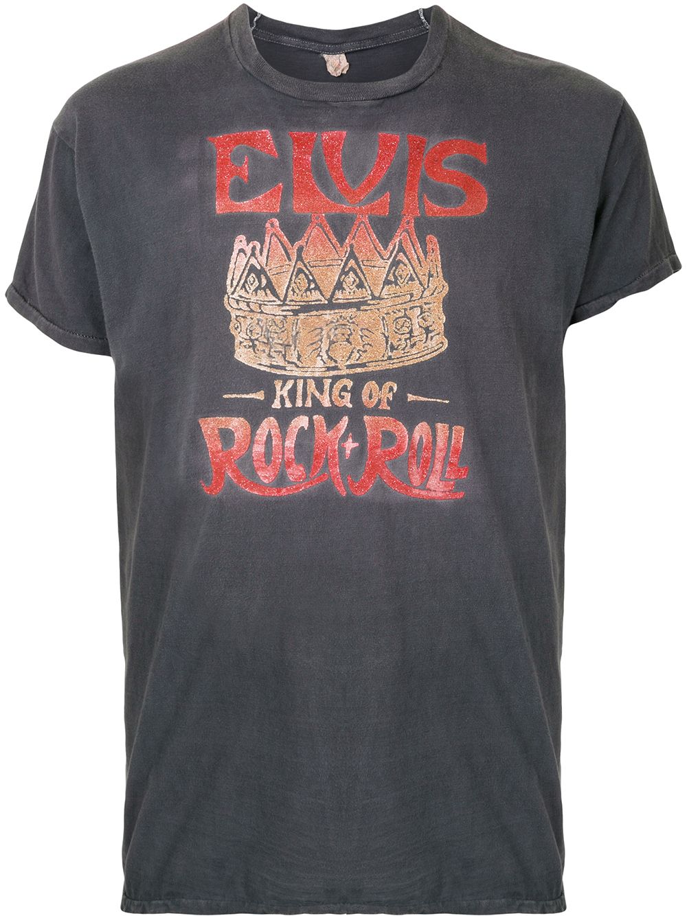 фото Fake alpha vintage 1970s elvis presley print t-shirt